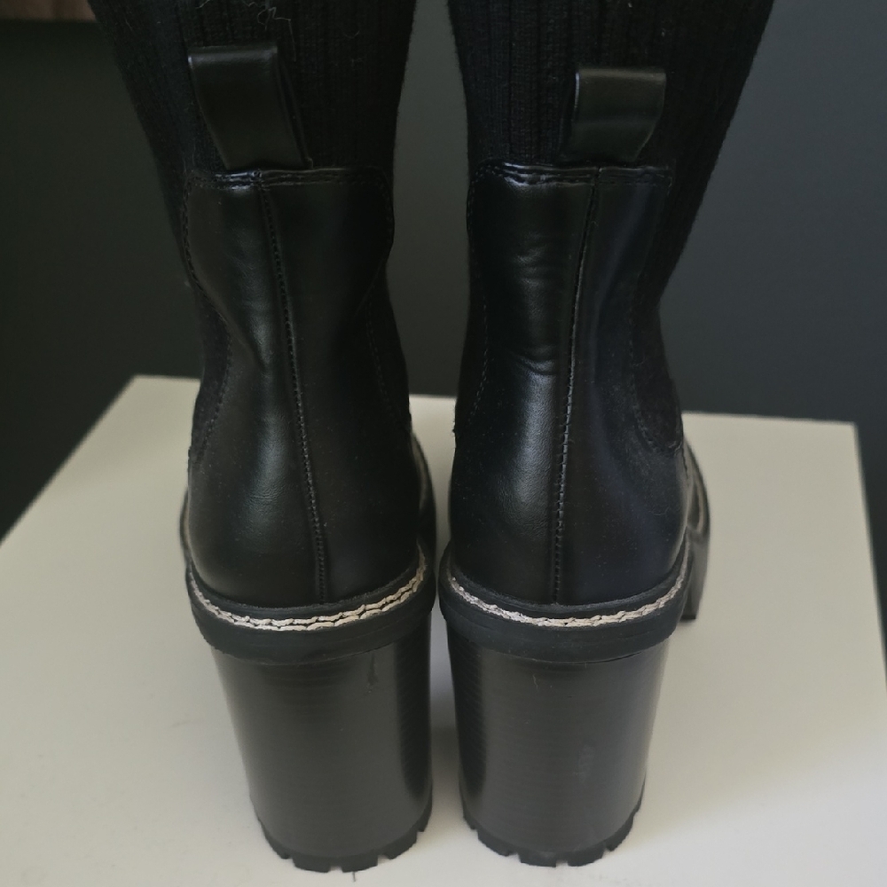 Black Heeled BOOTS - Picture 11 of 13